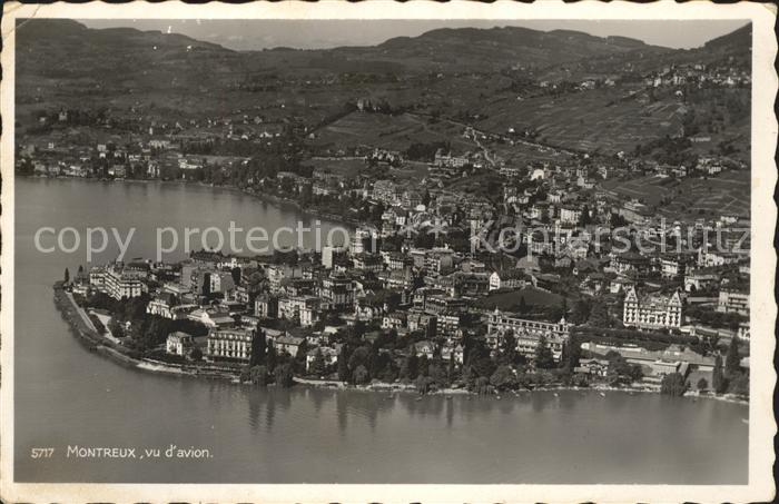 11732242 Montreux VD Vue aérienne Montreux