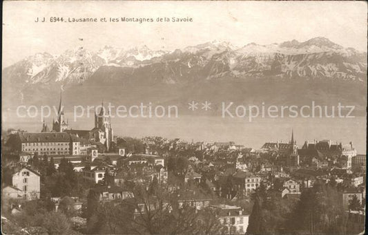 11735790 Lausanne VD et les Montagnes de la Savoie Lausanne