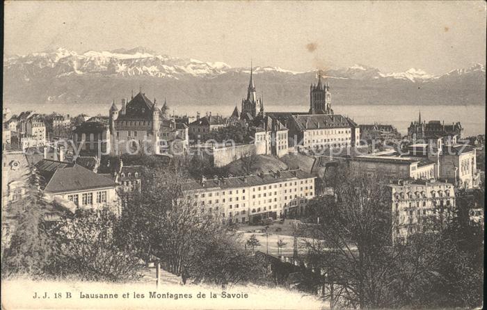 11735831 Lausanne VD et les Montagnes de la Savoie Lausanne