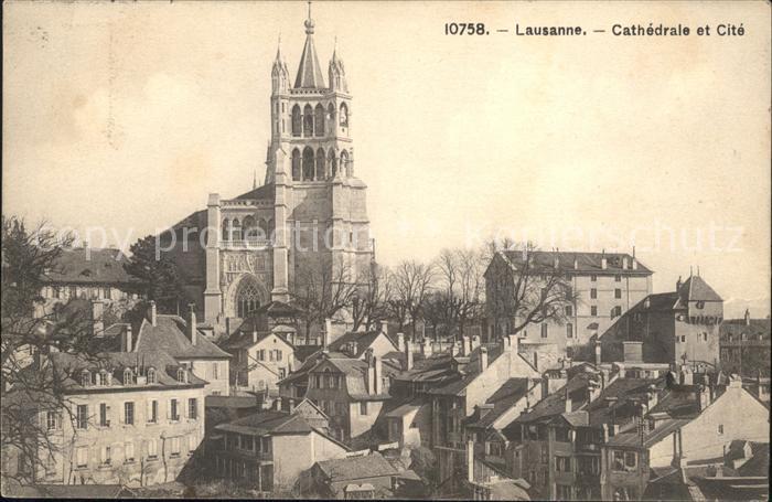 11735854 Lausanne VD Cathédrale et Cité Lausanne