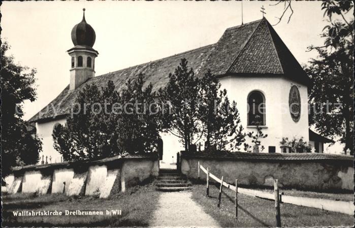 11737557 Wil SG Wallfahrtskirche Dreibrunnen Wil SG