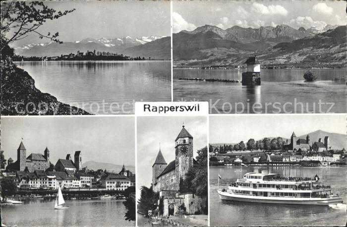 11737803 Rapperswil SG Chapelle du château Lac de Zurich Alpes Rapperswil SG