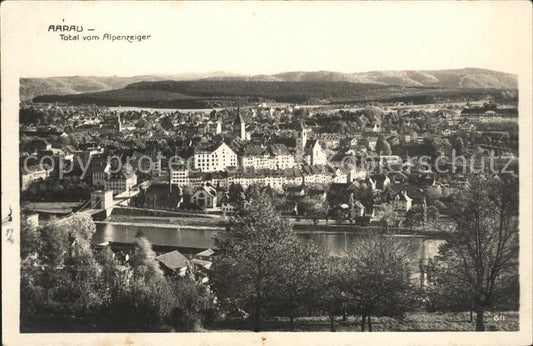 11745124 Aarau AG Totalansicht vom Alpenzeiger Aarau