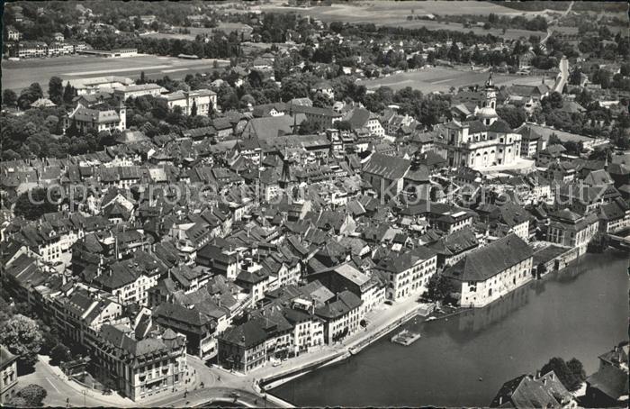 11745158 Solothurn Fliegeraufnahme Solothurn