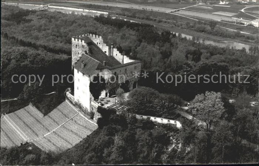 11745381 Habsburg Schloss Habsburg Fliegeraufnahme Habsburg