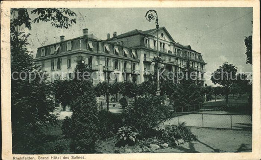 11749438 Rheinfelden AG Grand Hôtel des Salines Rheinfelden