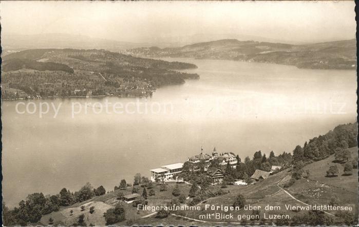 11749737 Fuerigen Hôtel Fuerigen Lac des Quatre-Cantons Photo aérienne du lac des Quatre-Cantons