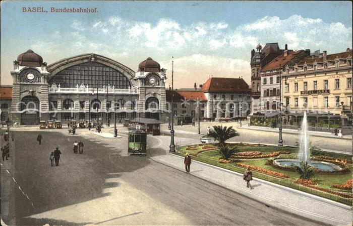 11755032 Bâle BS Gare Fédérale Tramway Bâle BS