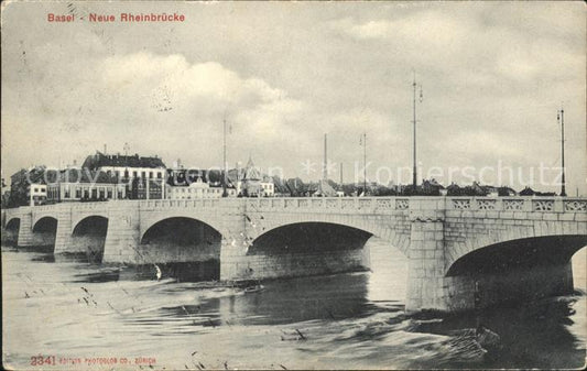 11755034 Bâle BS Nouveau pont sur le Rhin Bâle BS