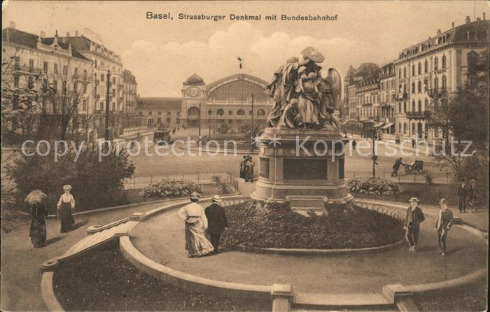 11755037 Bâle BS Strasbourg Monument Gare Fédérale Bâle BS