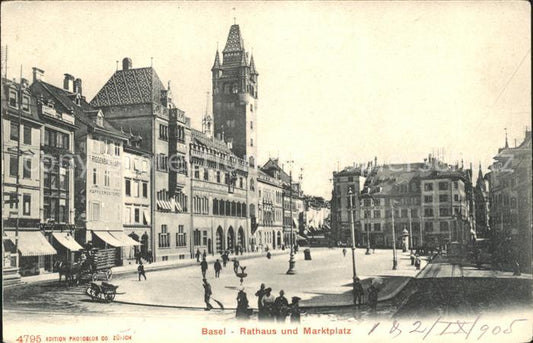 11755040 Bâle BS Hôtel de Ville Place du Marché Bâle BS