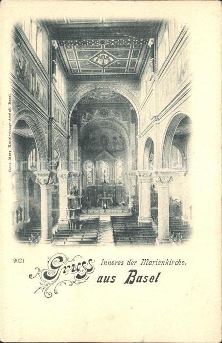 11755041 Bâle BS Marienkirche à l'intérieur de Bâle BS