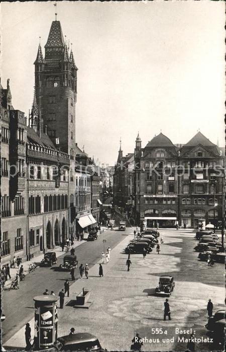 11755115 Hôtel de Ville de Bâle BS Marché Cars Basel BS