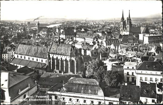 11755144 Bâle BS Vue depuis l'Elisabethenkirche Bâle BS