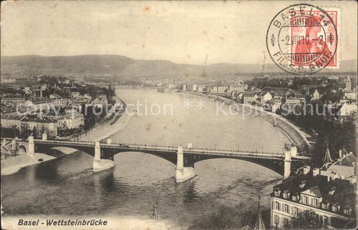 11755186 Basel BS Wettsteinbruecke Basel BS