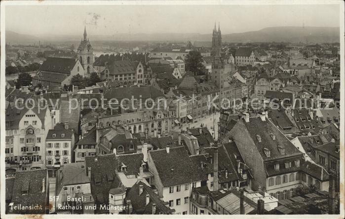 11755194 Basel BS Rathaus Muenster Basel BS