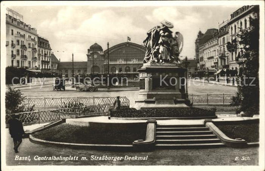 11755198 Gare de Bâle BS Monument Stassburger Bâle BS