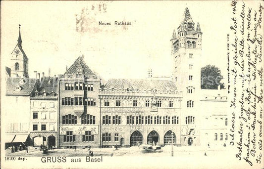 11755298 Basel BS Rathaus Basel BS