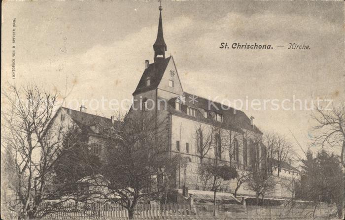 11755484 Riehen Église Saint-Chrischona Riehen