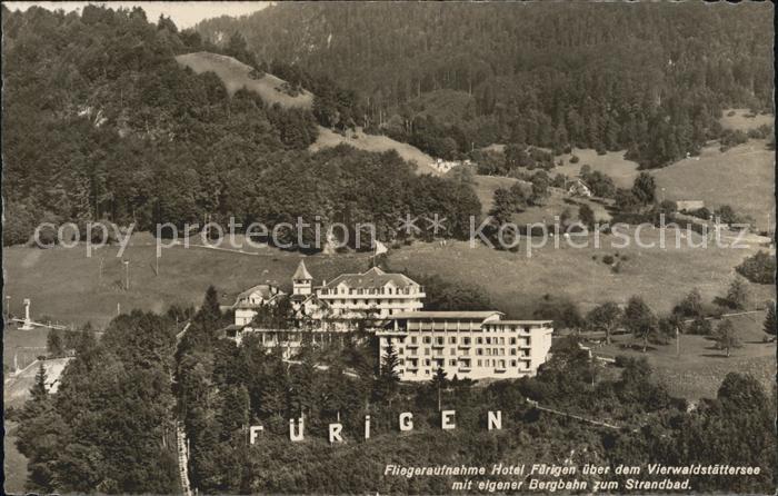 11755676 Fuerigen Fliegeraufnahme Hotel Fuerigen  Fuerigen