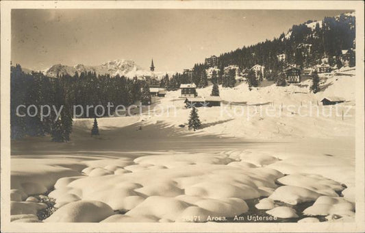 11738700 Arosa GR Sur l'Untersee Arosa