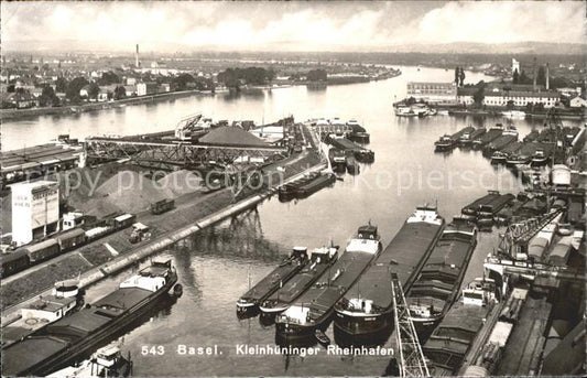 11738718 Basel BS Kleinhueninger Rheinhafen Basel BS