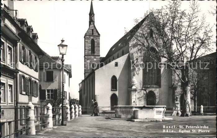 11738787 Bâle BS Église Saint-Pierre Bâle BS