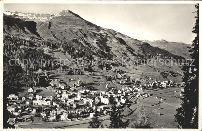 11738857 Davos GR Parsennbahn Weissfluhjoch Dorfberg Davos Platz