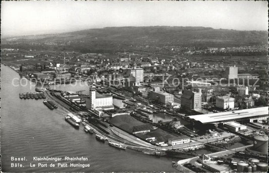 11739054 Bâle BS Kleinhueninger Rheinhafen Aviation photo Bâle BS