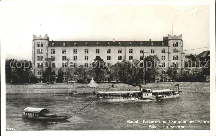 11739150 Ferry à vapeur de la caserne de Bâle BS Bâle BS