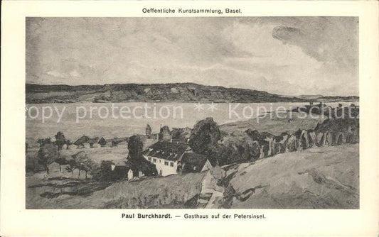 11739253 Basel BS oeffentliche Kunstsammlung Paul Burckhardt Gasthaus auf der Pe