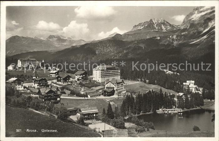 11781315 Arosa GR Sur l'Untersee Arosa