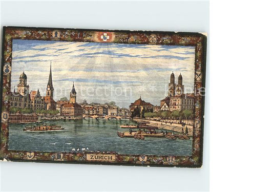 11748423 Zuerich ZH D'après l'aquarelle originale d'Otto Lasius Zuerich