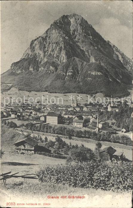 11751020 Glarus GL avec Glaernisch Glarus