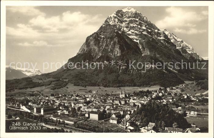 11751086 Glarus GL avec Glaernisch Glaris