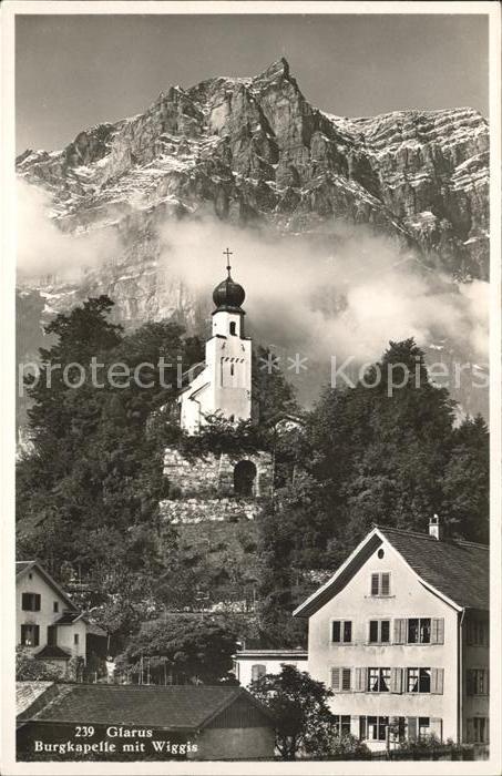 11751160 Chapelle du château de Glarus GL avec Wiggis Glarus