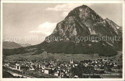 11751268 Glarus GL avec Vorderglaernisch Glaris