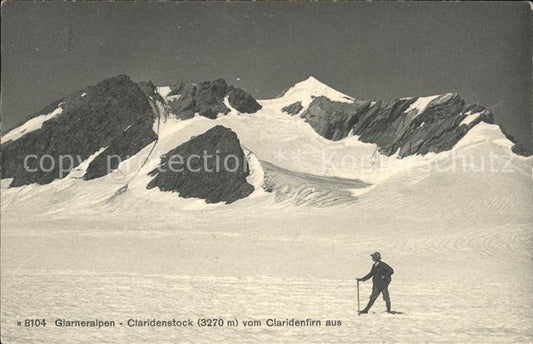 11751288 Glarus GL Glarneralpen Claridenstock Claridenfirn Glaris