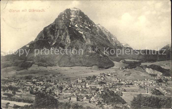 11751482 Glarus GL avec Glaernisch Glaris