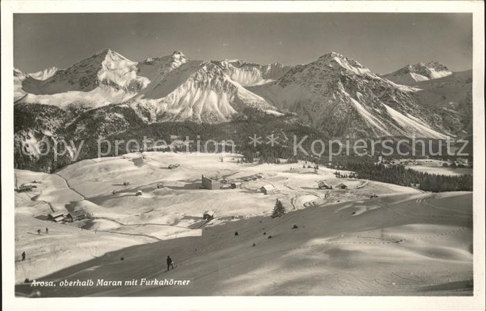 11773107 Arosa GR Oberalb Maran Furkahoerner Arosa