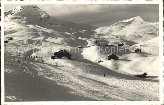 11773195 Arosa GR Weisshorn Brueggerhorn Ski Arosa