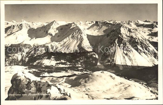 11773334 Arosa GR Panorama Arosa-Weisshorn Arosa