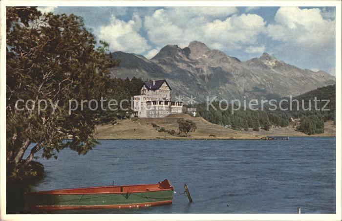 11773386 St Moritz GR Hôtel Waldhaus Boat St. Moritz