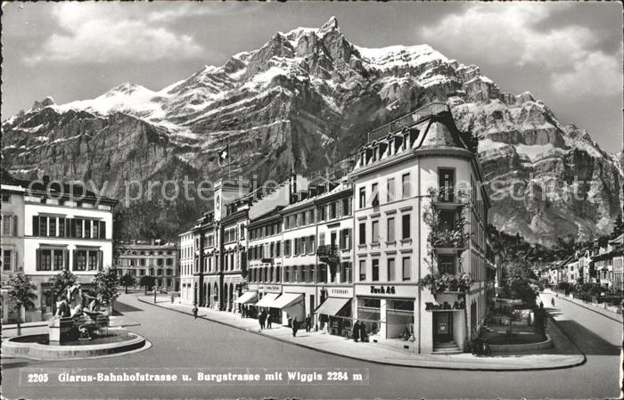 11773628 Glaris GL Bahnhofstrasse Burgstrasse Wiggis Glaris GL