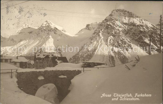 11773644 Arosa GR Thiejerfluh Furkahorn Schiesshorn Arosa GR