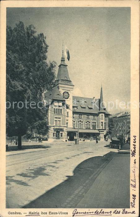 11754720 Genève GE Mairie des Eaux Vives Genève