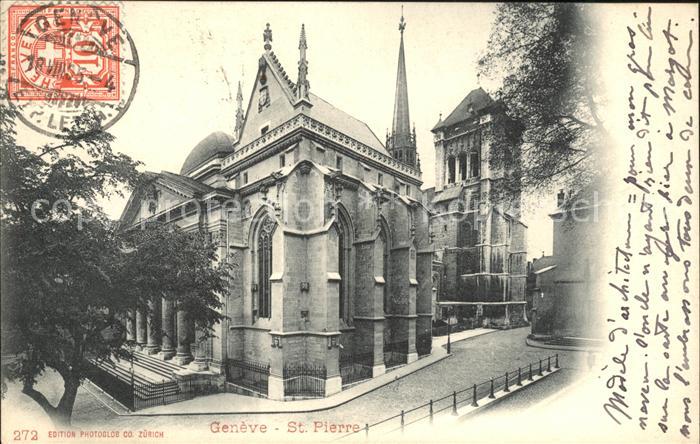 11754730 Genève GE Cathédrale St Pierre Genève