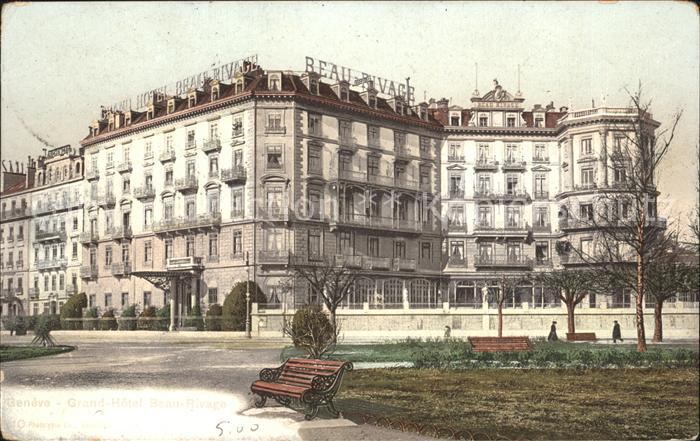 11754766 Genève GE Grand Hôtel Beau Rivage Genève