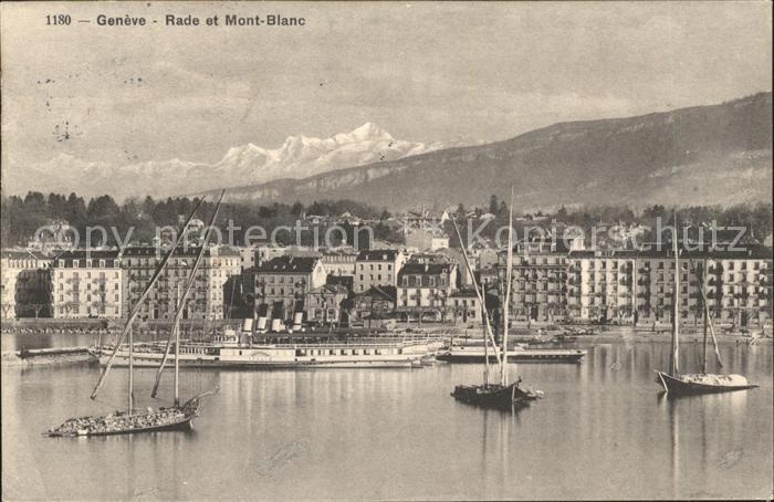 11754802 Genève GE Rade et Mont Blanc Genève