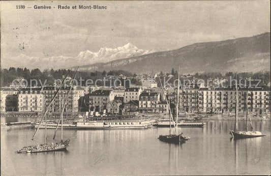 11754802 Genève GE Rade et Mont Blanc Genève